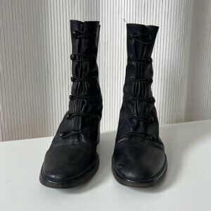 Ann Demeulemeester Leather Boots